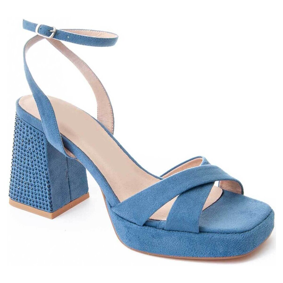 Schoenen Dames Sandalen / Open schoenen Leindia 88518 Blauw