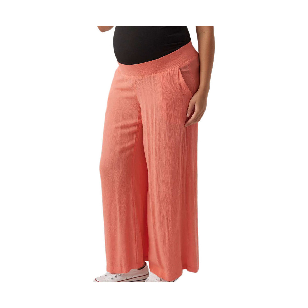 Textiel Dames Broeken / Pantalons Vero Moda  Roze