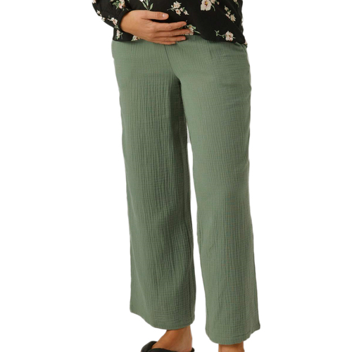 Textiel Dames Broeken / Pantalons Vero Moda  Groen