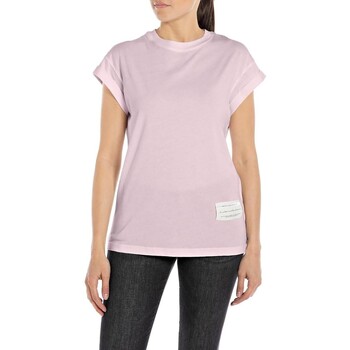 Textiel Dames T-shirts & Polo’s Replay  Multicolour