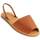 Schoenen Dames Sandalen / Open schoenen Leindia 89588 Brown