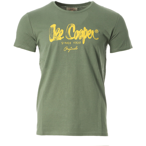 Textiel Heren T-shirts & Polo’s Lee Cooper  Groen