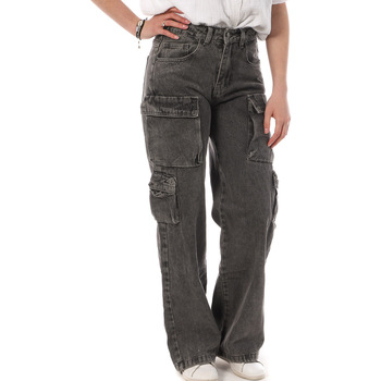 Textiel Dames Jeans Monday Premium  Zwart