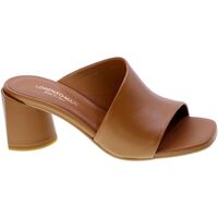 Schoenen Dames Sandalen / Open schoenen Lorenzo Mari Mules Donna Cuoio Fresia01 Brown