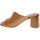 Schoenen Dames Sandalen / Open schoenen Lorenzo Mari Mules Donna Cuoio Fresia01 Brown