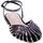 Schoenen Dames Sandalen / Open schoenen Exé Shoes Sandalo Donna Nero Lola-311 Zwart