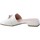 Schoenen Dames Sandalen / Open schoenen Lorenzo Mari Mules Donna Bianco Fiordaliso02 Wit