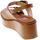 Schoenen Dames Sandalen / Open schoenen Lorenzo Mari Sandalo Donna Cuoio Margherita02 Brown
