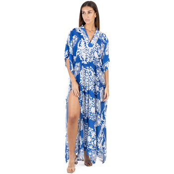 Textiel Dames Lange jurken Isla Bonita By Sigris Kaftan Blauw