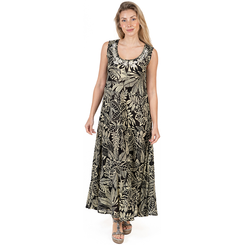 Textiel Dames Lange jurken Isla Bonita By Sigris Jurk Grijs