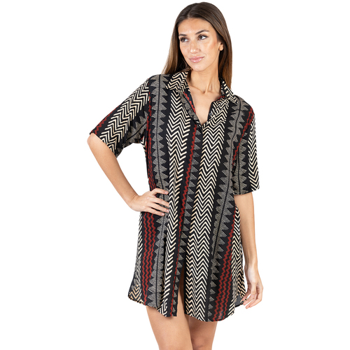 Textiel Dames Korte jurken Isla Bonita By Sigris Jurk Multicolour