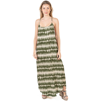 Textiel Dames Lange jurken Isla Bonita By Sigris Jurk Groen