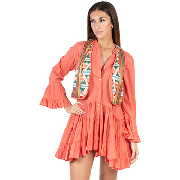 Textiel Dames Korte jurken Isla Bonita By Sigris Jurk Roze