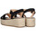 Schoenen Dames Sandalen / Open schoenen Luna Collection 74416 Zwart