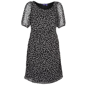 Textiel Dames Korte jurken Mexx 13LW130 Zwart / Wit