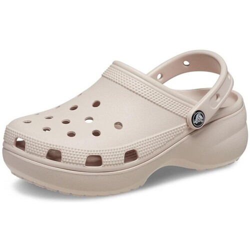 Schoenen Dames Sandalen / Open schoenen Crocs BASKETS  CLASSIC PLATFORM CLOG W Roze