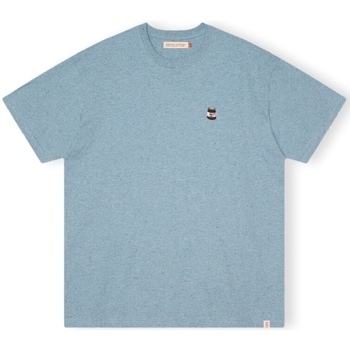 Textiel Heren T-shirts & Polo’s Revolution T-Shirt Loose 1367 NUT - Blue Blauw