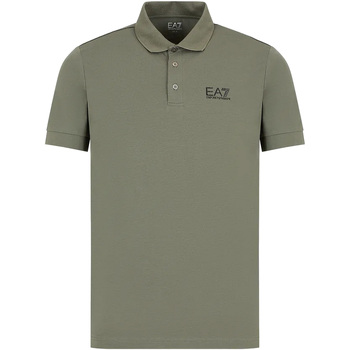 Textiel Heren T-shirts & Polo’s Emporio Armani EA7 Polo Groen