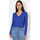 Textiel Dames Vesten / Cardigans La Modeuse 70659_P165212 Blauw