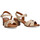 Schoenen Dames Sandalen / Open schoenen Luna Collection 74736 Beige