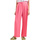 Textiel Dames Broeken / Pantalons EAX Pantaloni Roze