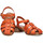 Schoenen Dames Sandalen / Open schoenen Luna Collection 74729 Orange