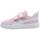 Schoenen Meisjes Lage sneakers Puma COURTFLEX V2 MESH  PS Roze