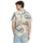 Textiel Heren Overhemden lange mouwen Revolution Cuban Shirt S/S 3107 - Blue Multicolour