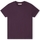 Textiel Heren T-shirts & Polo’s Revolution T-Shirt Regular 1051 - Purple Melange Violet