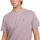Textiel Heren T-shirts & Polo’s Revolution T-Shirt Regular 1364 POS - Purple Melange Violet