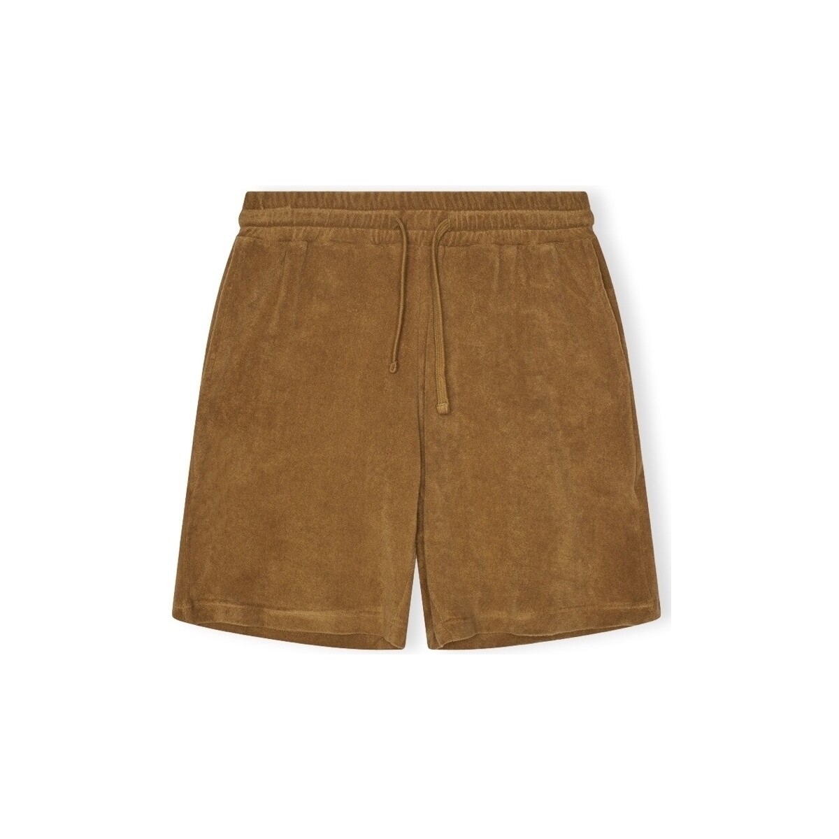 Textiel Heren Korte broeken / Bermuda's Revolution Terry Shorts 4039 - Dark Khaki Brown