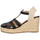 Schoenen Dames Sandalen / Open schoenen Etika 73775 Zwart