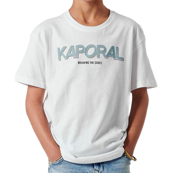 Textiel Jongens T-shirts & Polo’s Kaporal  Wit