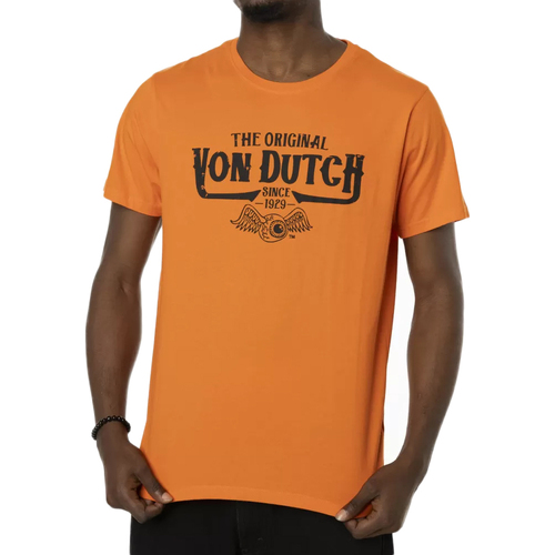 Textiel Heren T-shirts & Polo’s Von Dutch  Orange
