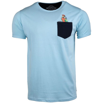 Textiel Heren T-shirts & Polo’s La Maison Blaggio  Blauw
