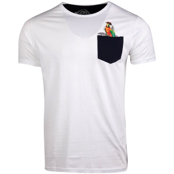 Textiel Heren T-shirts & Polo’s La Maison Blaggio  Wit