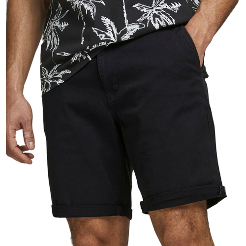 Textiel Heren Korte broeken / Bermuda's Jack & Jones  Zwart