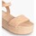 Schoenen Dames Sandalen / Open schoenen Keslem 32943 Roze