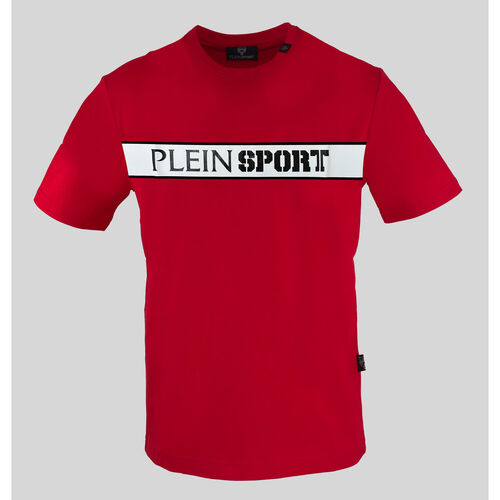 Textiel Heren T-shirts korte mouwen Philipp Plein Sport - tips405 Rood