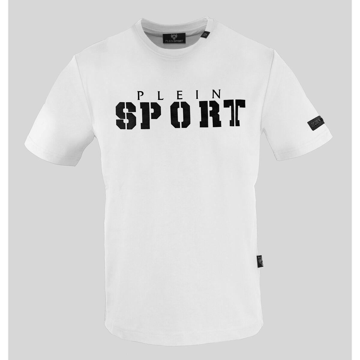 Textiel Heren T-shirts korte mouwen Philipp Plein Sport - tips400 Wit