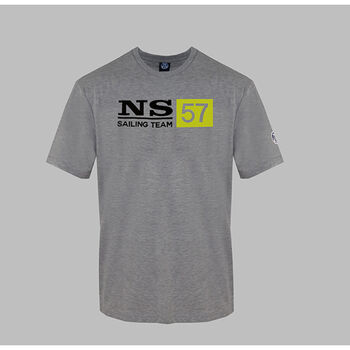 Textiel Heren T-shirts korte mouwen North Sails - 9024050 Grijs