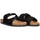 Schoenen Dames Sandalen / Open schoenen Luna Collection 74394 Zwart
