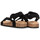 Schoenen Dames Sandalen / Open schoenen Luna Collection 74398 Zwart
