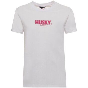 Textiel Dames T-shirts korte mouwen Husky - hs23bedtc35co296-sophia Wit