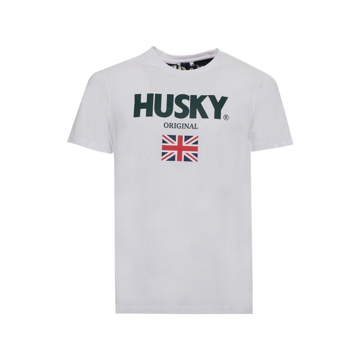 Textiel Heren T-shirts korte mouwen Husky - hs23beutc35co177-john Wit