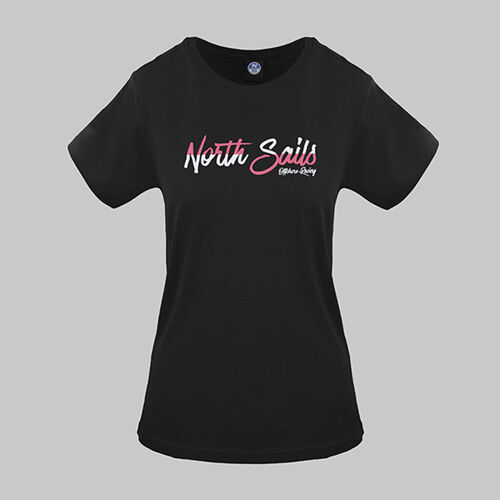 Textiel Dames T-shirts korte mouwen North Sails - 9024310 Zwart