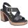 Schoenen Dames Sandalen / Open schoenen Spar Woman 5395 Zwart