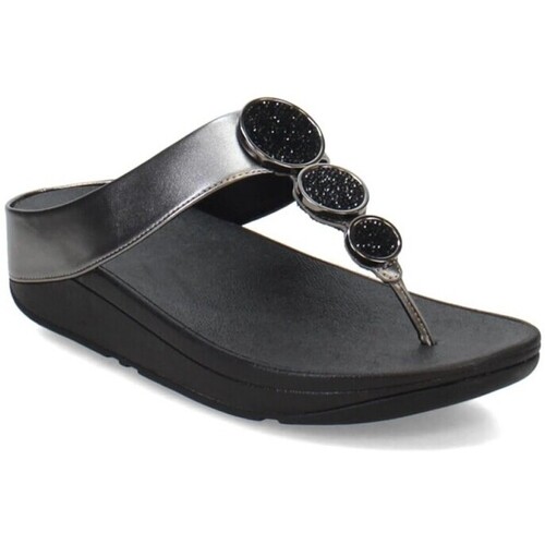 Schoenen Dames Sandalen / Open schoenen FitFlop BASKETS  HALO BEAD-CIRCLE Zilver