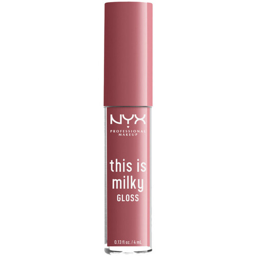schoonheid Dames Lipgloss Nyx Professional Make Up Gloss This Is Milky Limited Edition Brown