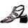 Schoenen Dames Sandalen / Open schoenen Exé Shoes Sandalo Donna Nero Carmen-110 Zwart